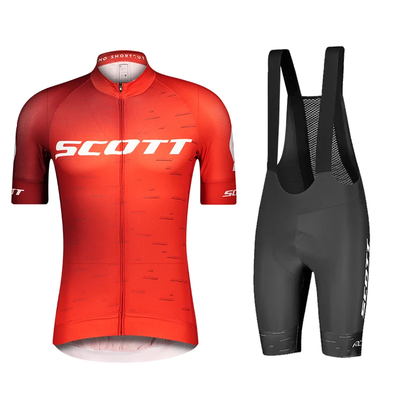 

2023 Summer Cycling Team Jersey SCOTT Bike Maillot Jersey Shorts Men Women Quick Dry MTB 20D Ropa Ciclismo Bicycl Clothing