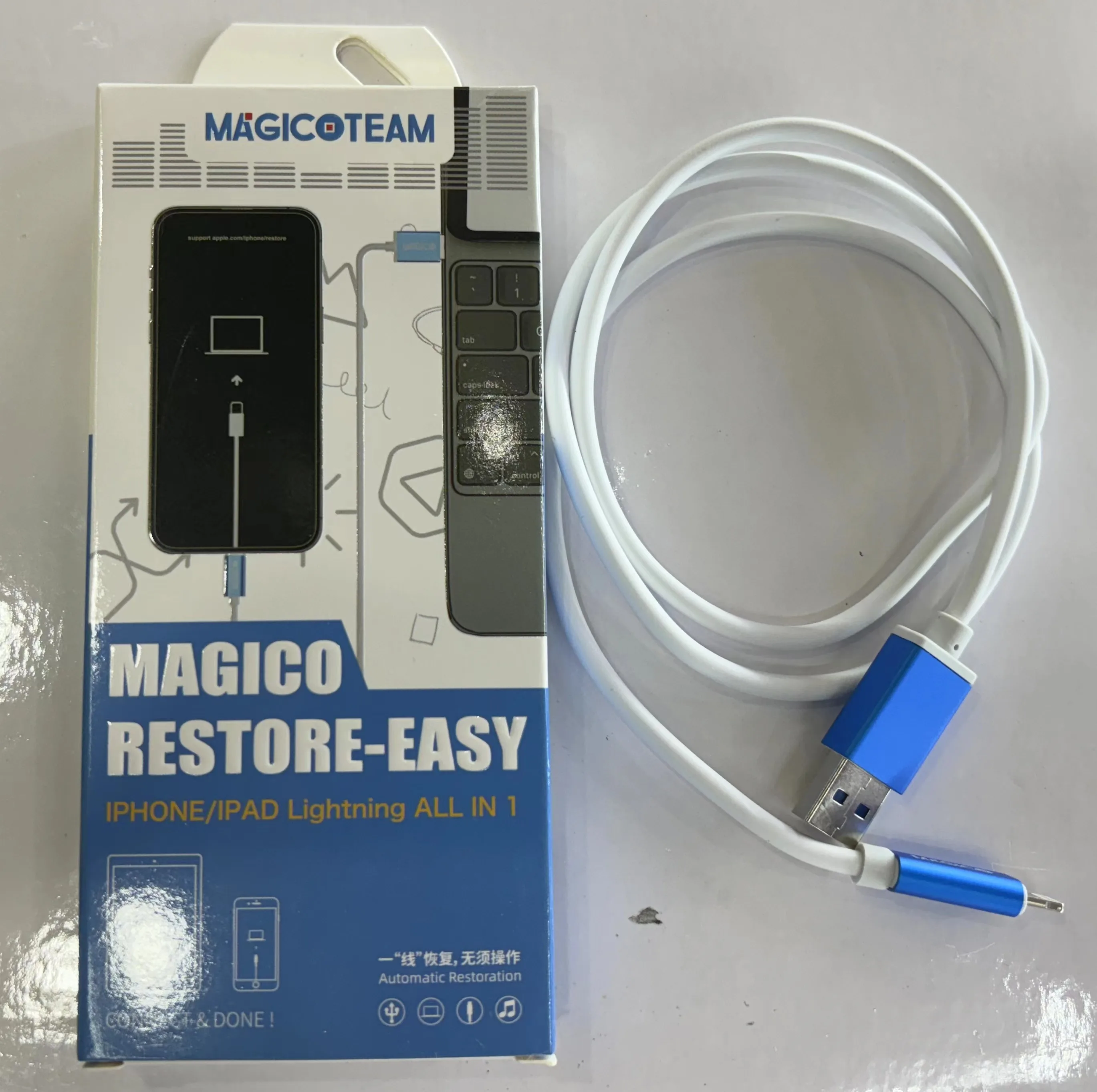 

Кабель Magico Restore-Easy DFU для iPhone, линия передачи данных с номером режима серии автоматического восстановления без сращенного инструмента для работы