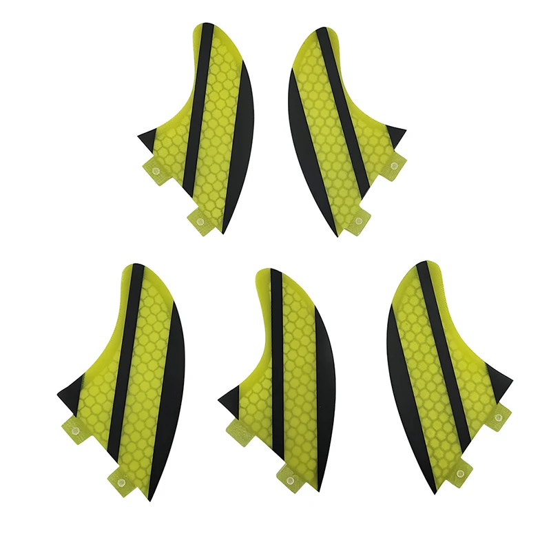 Фото UPSURF FCS Ласты для доски для серфинга K2.1 Quilhas Honeycomb nadadeira Доска для серфинга 5 плав Водные виды спорта aletas Стабилизатор доски для серфинга стоя №3