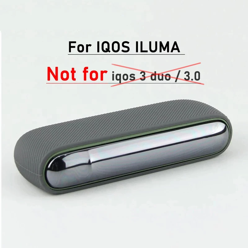 Новый цветной силиконовый защитный чехол для IQOS ILUMA с защитой от падения + Боковая