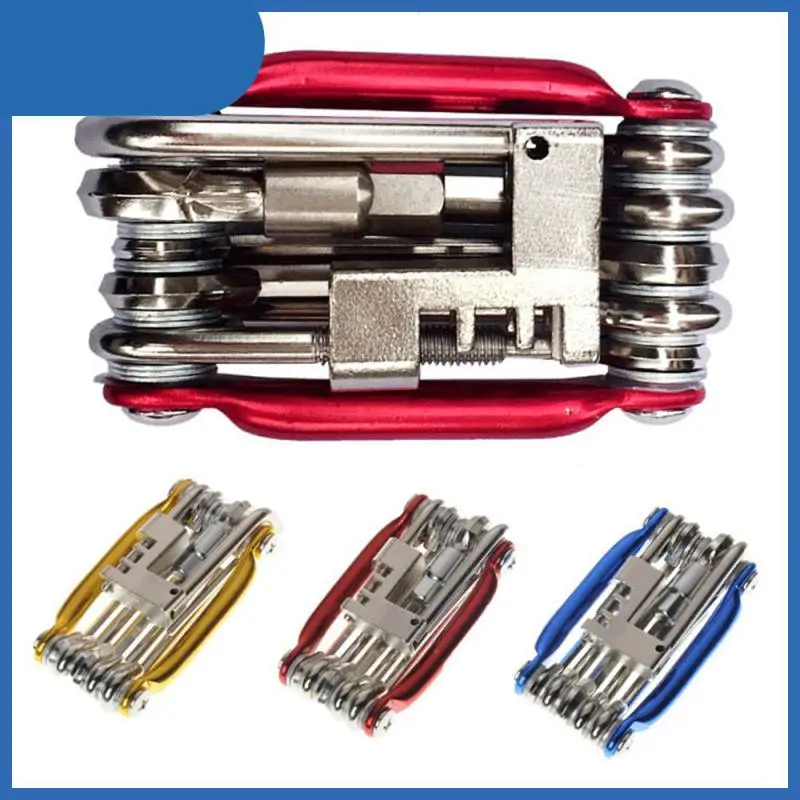 

11 in 1 Multifunction Bicycle Repair Tools Kit Hex Spoke Cycling Screwdriver Tool MTB Cycling Bike Repair Tool Bike Accessories