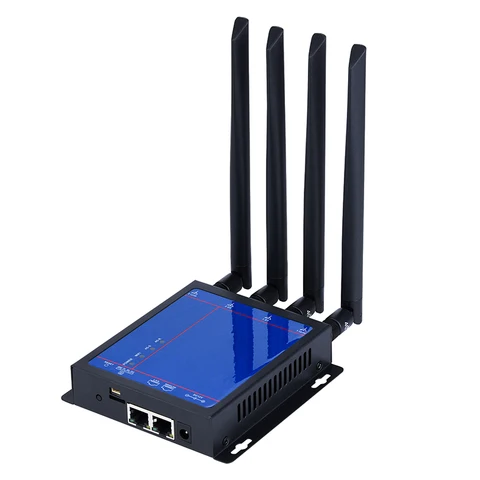HUASIFEI WS281 Мобильный Wi-Fi роутер 4G 300 Мбит/с Openwrt роутер 4G SIM-карта Wi-Fi роутер с антенной 5dBi VPN PPTP L2TP