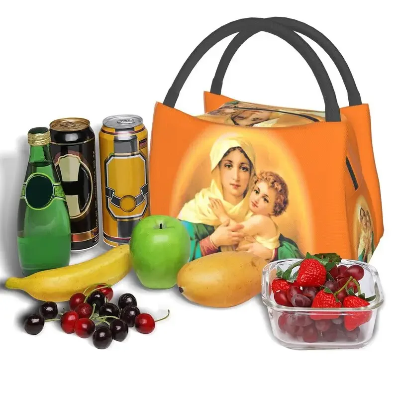Изолированные сумки для обеда Богомаха Шэнсента школы офиса Девы Марии