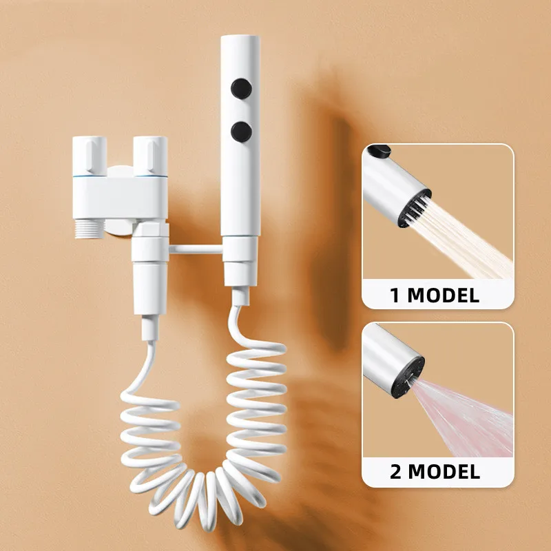 KKTNSG распылитель для унитаза, биде, аксессуары для туалета, ванная комната, биде, душ, Женская Анальная стирка, гигиенический смеситель для душа, двойной клапан