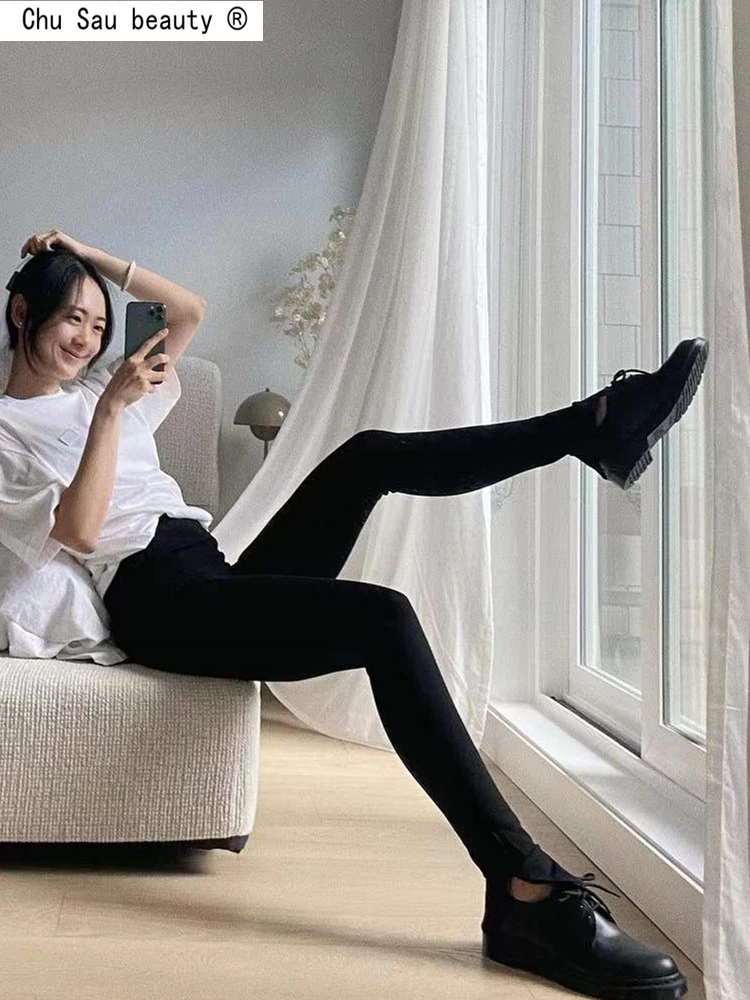 

Брюки-карандаш женские универсальные с эластичным поясом, весна 2022