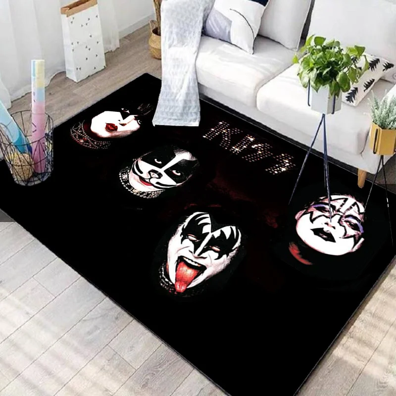 

Темный коврик клоун для гостиной, спальни, дверной коврик, напольный нескользящий коврик для ванной, детский игровой ковер, украшение