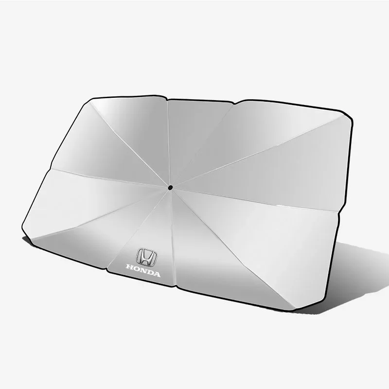 Автомобильный зонт от солнца на лобовое стекло складной передний зонтик