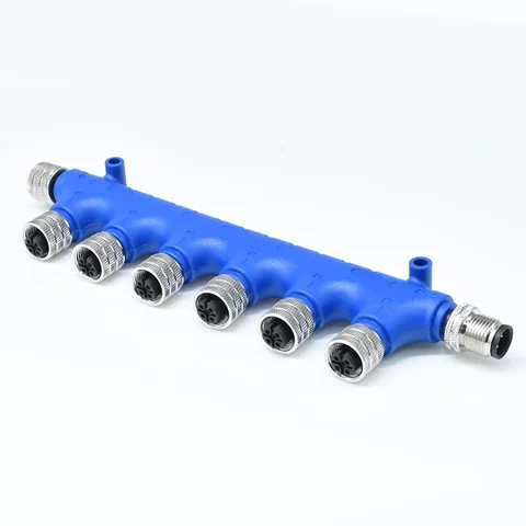 NMEA2000 M12-5-контактный разъем IP67 Водонепроницаемый преобразователь 3 6 портов Автомобильные аксессуары 250 В Т-образный 3-позиционный разъем для корабля и яхты