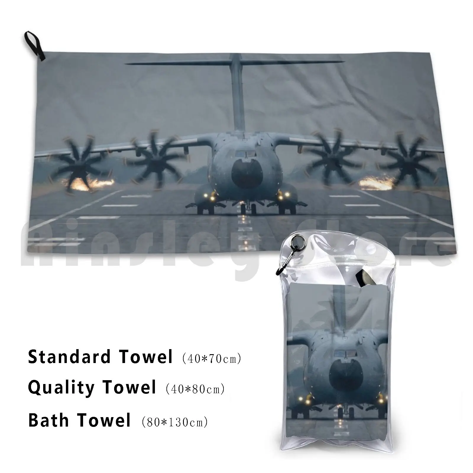 Королевская воздушная сила, аэробус A400m Atlas, пользовательское полотенце, банное полотенце, королевская воздушная сила, аэробус A400m Atlas раф