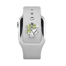 Decorative Nails For Apple Watch band Charms Silicone Strap Rivet for Samsung Galaxy Watch Accessories St.Patricks Day gift