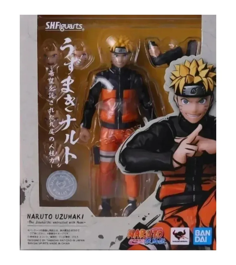 Фото В наличии: Оригинальная коллекционная фигурка Bandai SHF Naruto Pain Tendo Rinnegan Six Paths Edition, аниме-фигурка, коллекционная игрушка №1