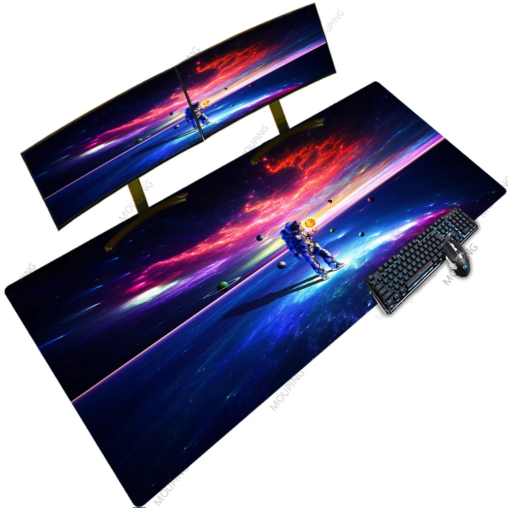 

Computer Products Butt Pc Astronauta Mouse Pad Very Nice Mats 100x50 Anime Accessories Keyboard Keycaps Surface Mice Desk Carpet