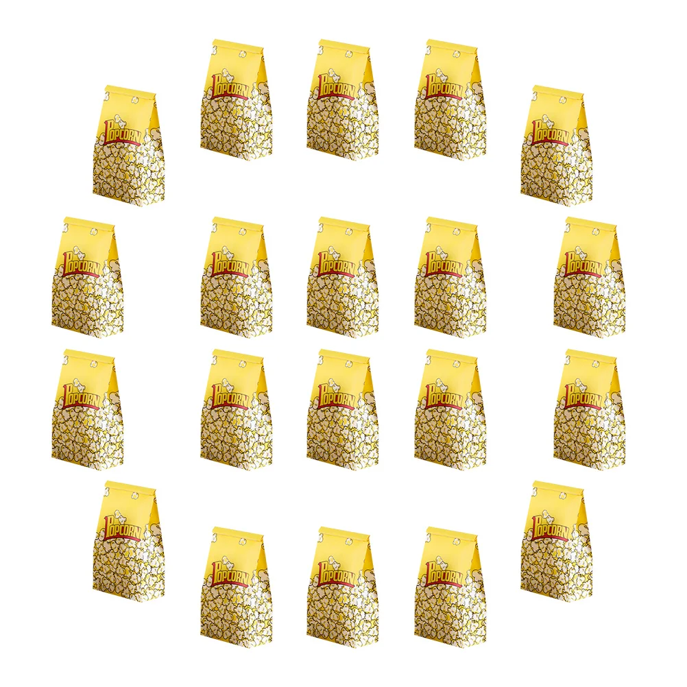 Бумажные коробки для попкорна пакеты контейнеры контейнер вечеринки конфет