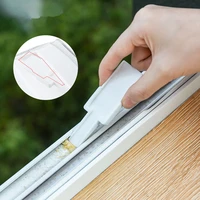 crevice brush multifunctional window wiper glass wiper home foldable cleaning tools wipe door window groove cleaner limpieza