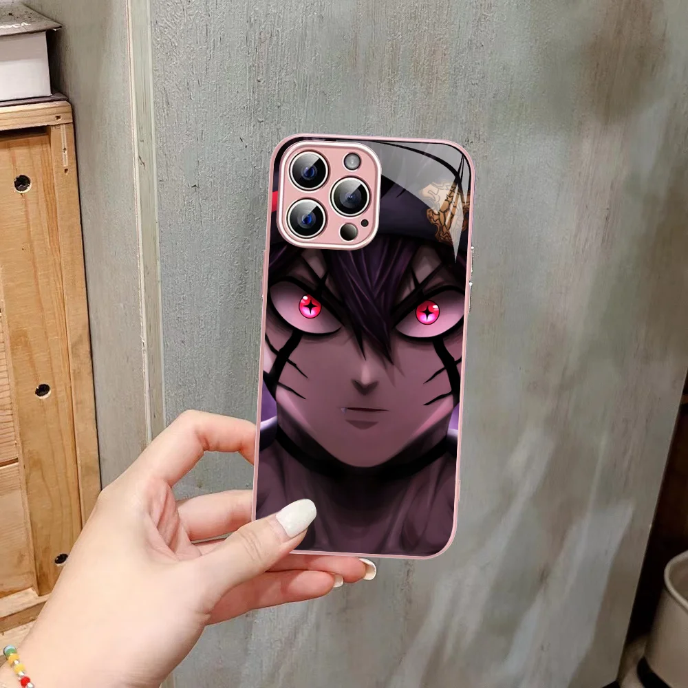 Чехол для телефона с аниме Черный клевер iPhone 14 13 12 Mini 11 Pro XS Max X XR Plus чехол из