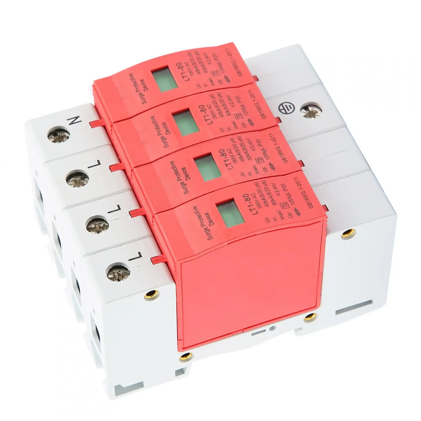 Бытовой стабилизатор напряжения AC SPD 3P + N 4P 30 ка ~ 60 ка AC385V, защита от молний, устройство низкого напряжения разряда, OEM-сервис