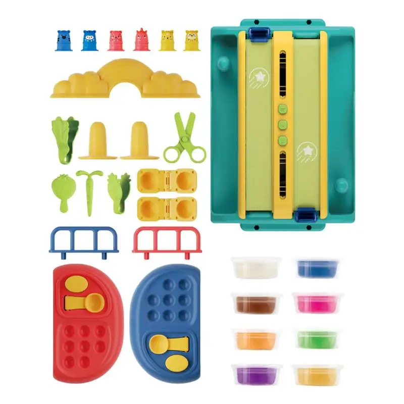 Набор для парикмахерской с тестом набор инструментов стрижки глиняный