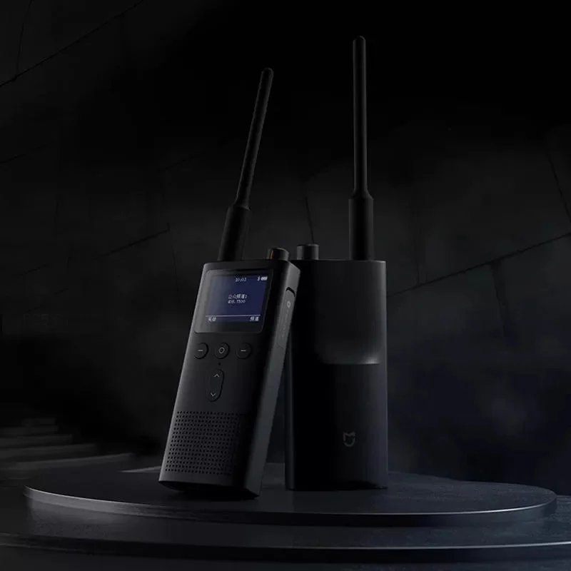 Xiaomi mijia-walkie talkie 2, waterproof and dustproof, 5200mah, ip65, portable, outdoor radio transmitter, walkie talkie, dual
