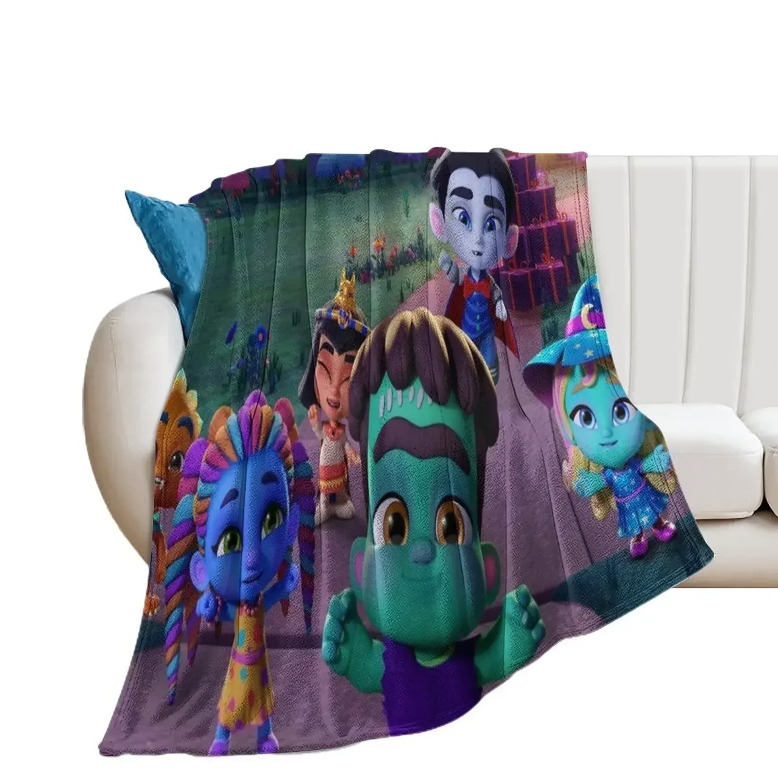 Забавный супер мини-подарок монстреров для фанатов подарок монстре детей плед