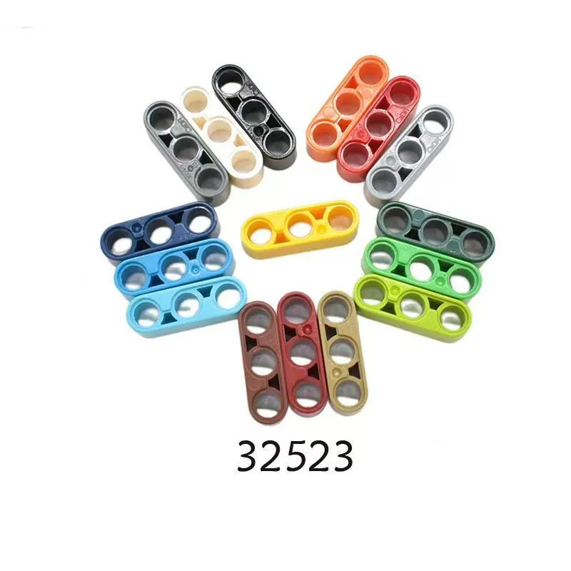 

Детали игрушечные для сборки строительных блоков, 32523 дюйма, 1 х3 дюйма, с перфорированной рукояткой и толстым лучом, оборудование для мелких частиц