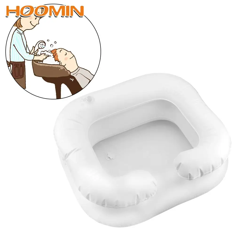 

Shampoo Tray for The Disabled Portable Inflatable Shampoo Basin Tub Bed Rest Nursing Aid Sink Hair Washing Basin With Drain Tube