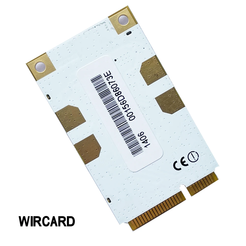WIRCARD SR71-E AR9280 802.11 ABGN MINI PCI-E 400 МВт Hi-Power 802.11bgn двухдиапазонный беспроводной модуль 2,4 ГГц 5 ГГц 2x2 MIMO (art.: 3920ced1d7e76) - 3920ced1d7e76