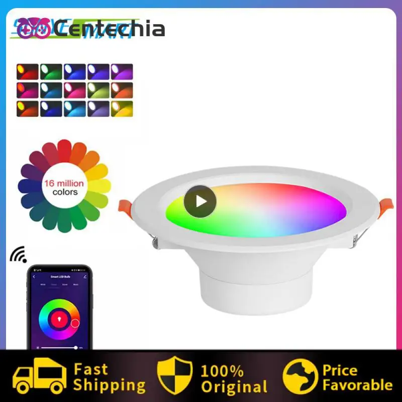 

Voice Control Downlight Voice Control Good Color Rendering Downlight Intelligent Full Color Intelligent Downlight Colored Lights