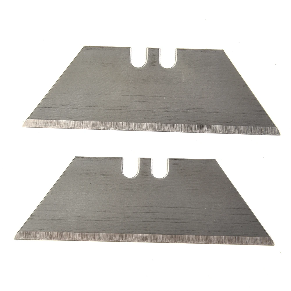 

10Pcs Set Trapezoidal Blade Replacement Blade Art Craft CutterTool Multifunction Carbon Steel Cutting Knife