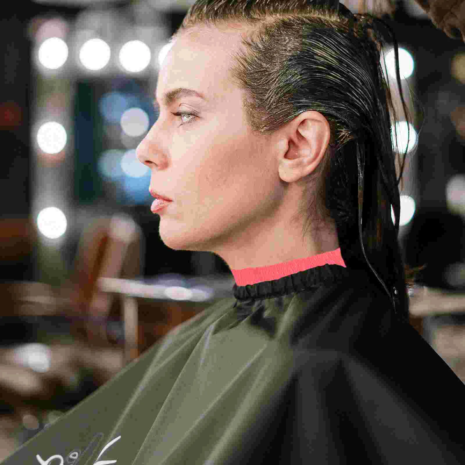 5 рулонов полосок для парикмахерских шеи одноразовые бумажные полоски