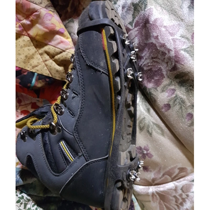 

1 Pair Professional Climbing Crampons 8 Studs Anti-Skid Ice Snow Camping Walking Shoes Spike Grip Winter Outdoor Equipment