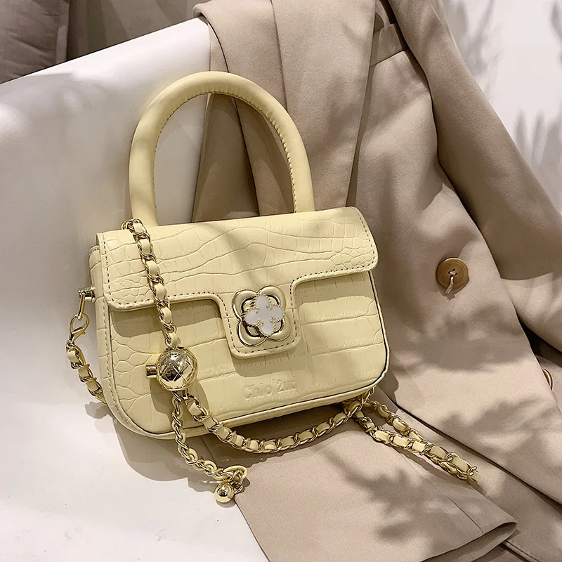 

Новинка весна-лето 2022, корейская модная Портативная сумка Nanfeng в иностранном стиле, маленькая сумка-мессенджер через плечо с цепочкой