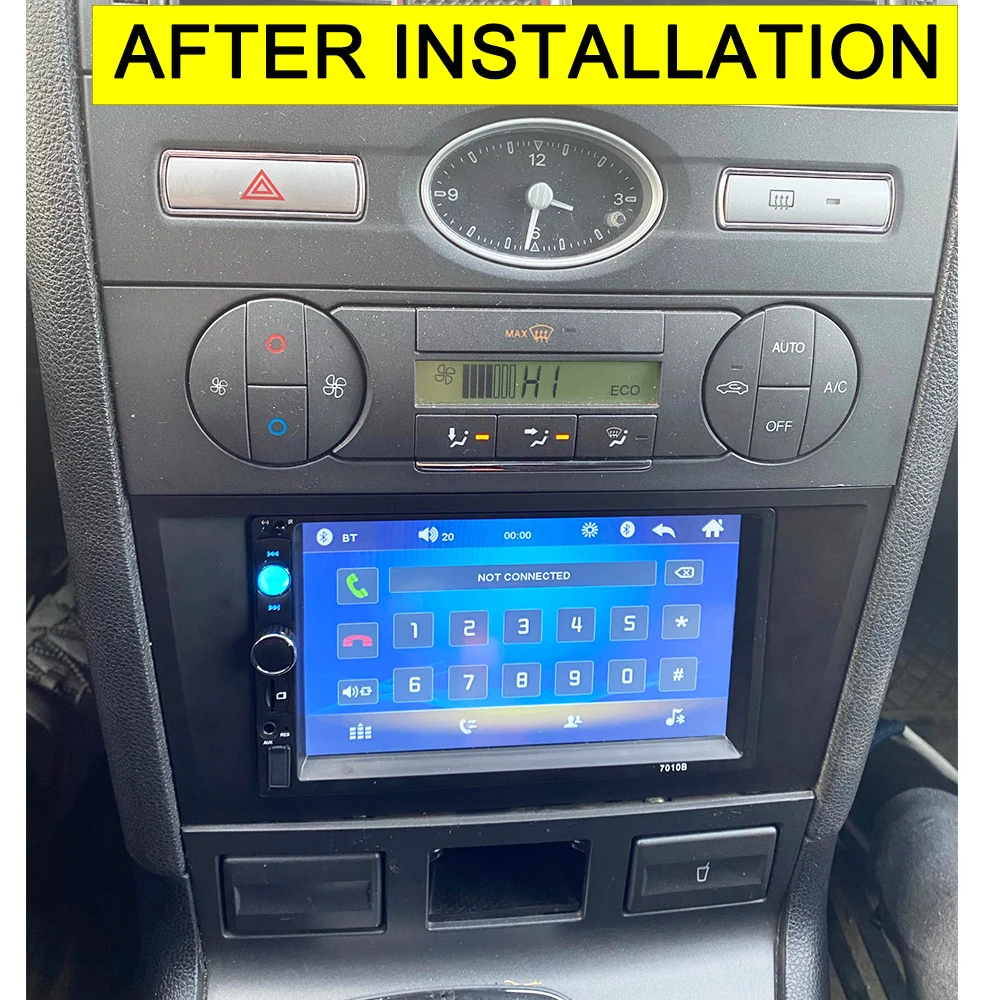 For FORD Mondeo 2002-2006 Double 2 Din Fascia CD Facia Stereo Player Panel Dash Mount Install Trim Kit Refit Frame Bezel | Автомобили и