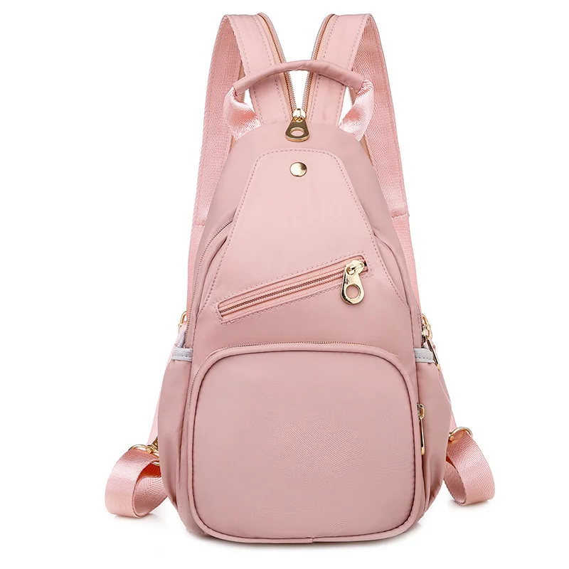 

Women Small Backpack Ch2023 Bag Sling Backpack Casual Travel Bag Simple Oxford Bagpack Crossbody Ch2023 Bag For Go Out Shopping