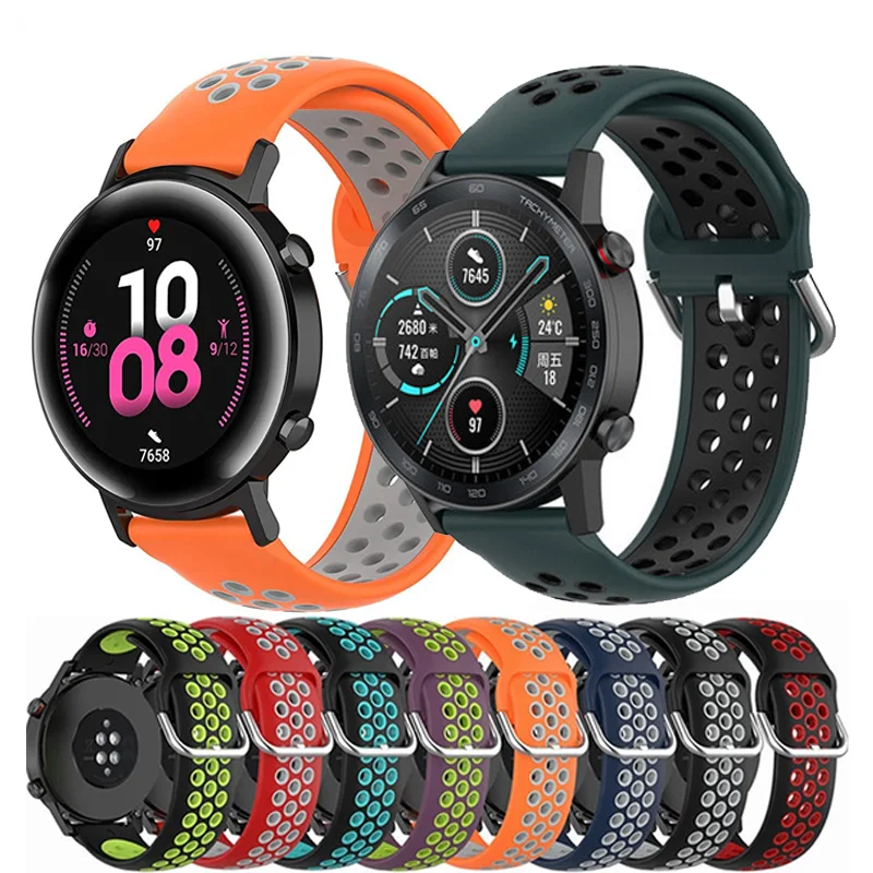 

Спортивный силиконовый ремешок для Amazfit Stratos 2 2S 3, ремешок для часов, браслет для Huami Amazfit Pace сменный ремешок для смарт-часов Correa
