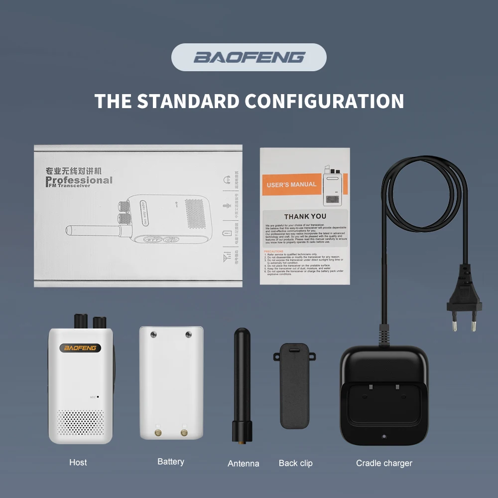 BaoFeng Walkie Talkie BF-888S Plus Two Way Cb Radio Upgrade Version BF-888S Plus 16CH 5W VHF UHF 400-480MHz Ham Radio Stations