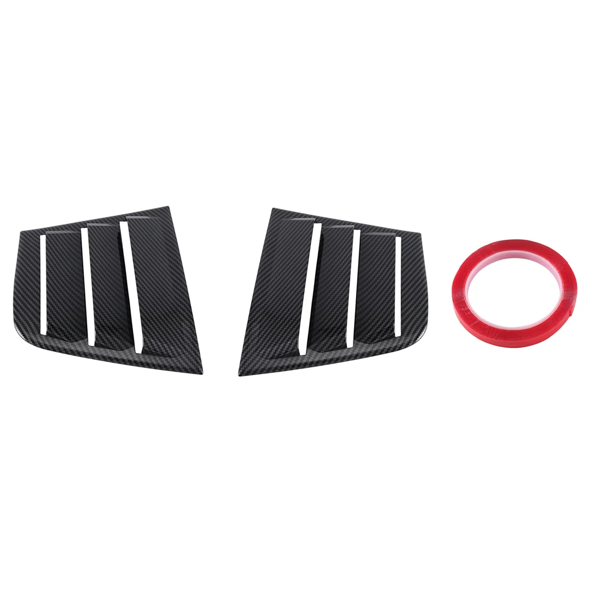 Автомобильная внешняя боковая решетка задняя панель окна для Dodge Warhorse 2011-2021