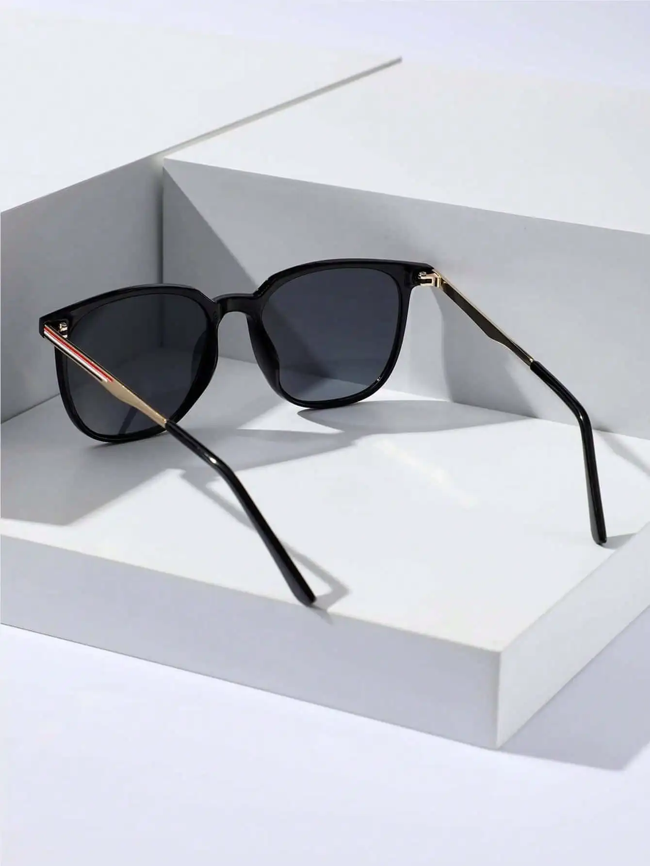 Квадратные Модные Солнцезащитные Очки Унисекс С Защитой UV400 Для Езды На