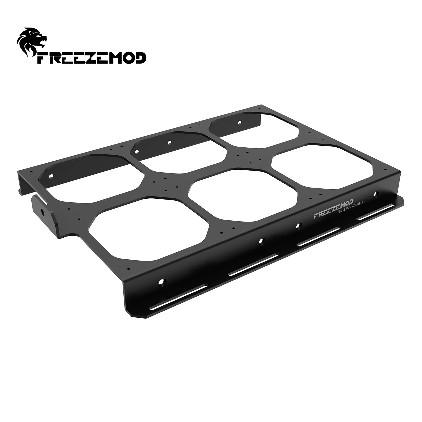 FREEZEMOD SR-LP22-720 Алюминиевый радиатор водяного охлаждения с усиленными ребрами, устойчивый к высокому давлению, 720 мм, для ПК, жидкостный теплообменник (art.: 3920dc6a558dd) - 3920dc6a558dd