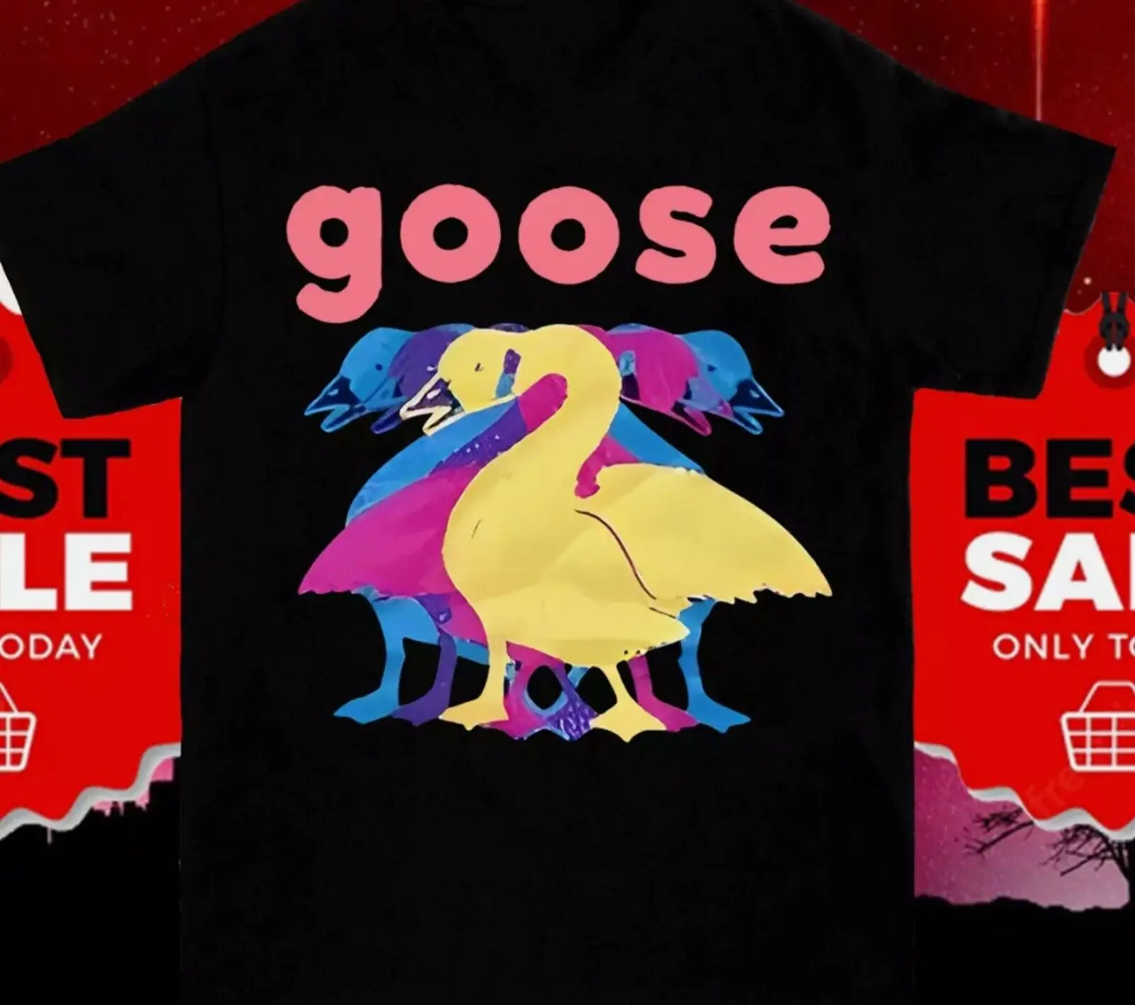 Популярная музыкальная футболка с гусиным ремешком черная коротким рукавом все