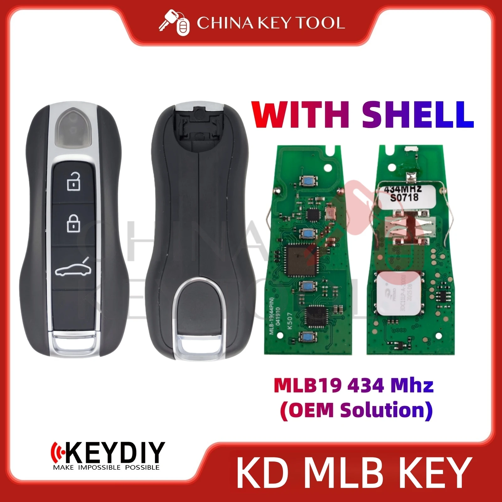 

Инструмент KeyDIY KD-MP Добавьте ключи MLB-систем для Audi/Porsche/Lamborghini/Bentley/VW MLB Systems KD-MP с 1 шт. MLB26 и MLB08