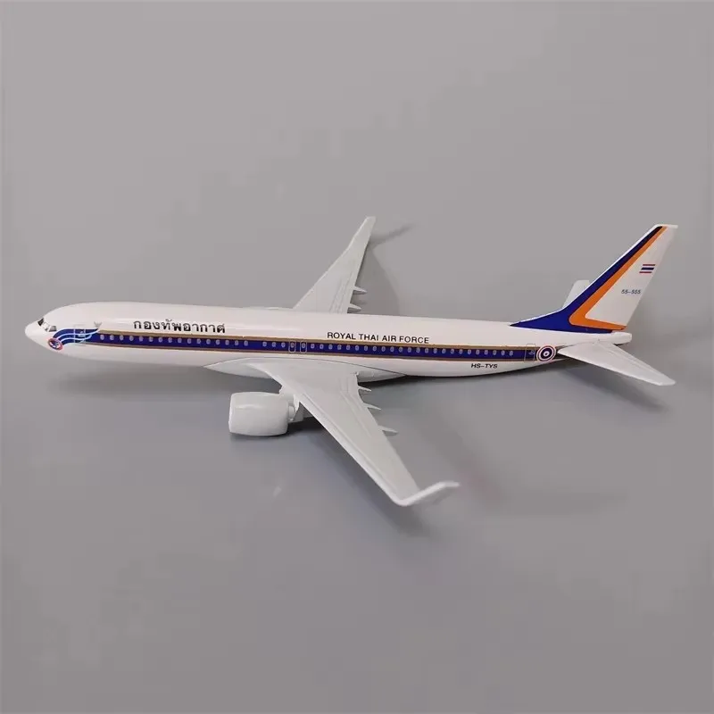 Масштаб 1/400 737 модель самолета из сплава 16 см B737 тайского президентского