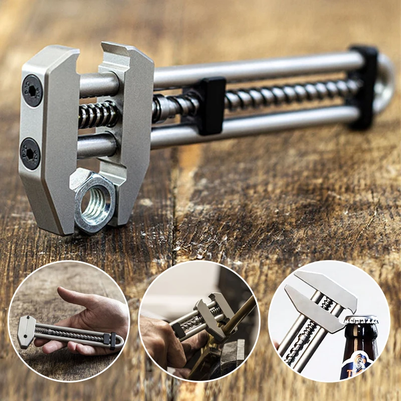 

Multifunctional Wrench MetMo Grip Creative Adjustable Spanner Portable Outdoor Hiking Camping Tools For Cycling Machine Repair