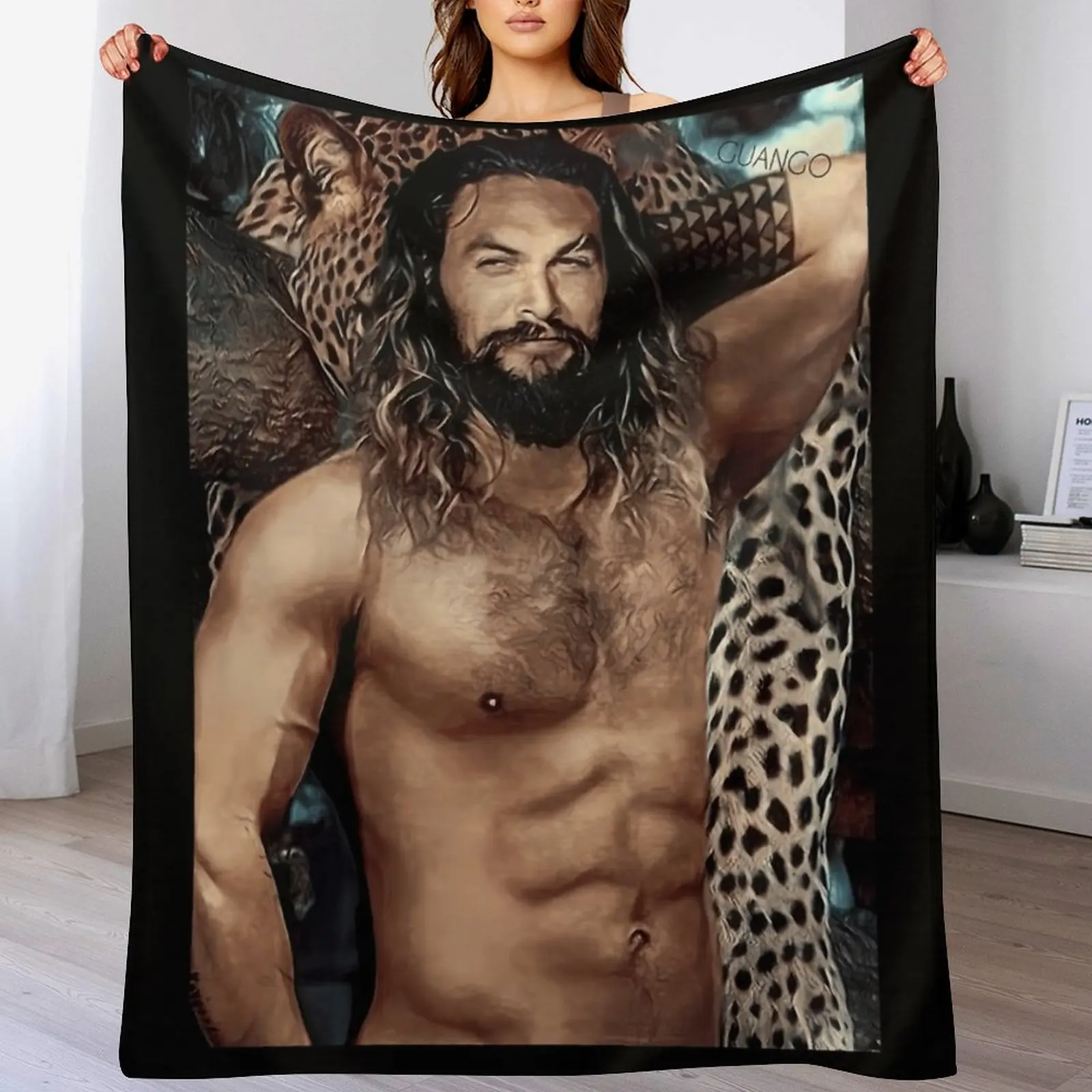 Декоративное одеяло Jason Momoa декоративные одеяла для диванов