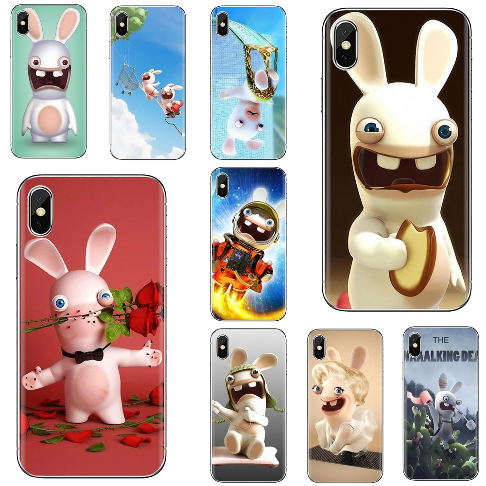 

Rabbids lapin cretin naruto cartoon For iPhone 10 11 12 13 Mini Pro 4S 5S SE 5C 6 6S 7 8 X XR XS Plus Max 2020 TPU Shell Cover