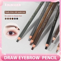 new 12pcsset eyebrow pencil makeup eyebrow enhancers cosmetic tool art waterproof stereo types eye brow pen beauty make up set