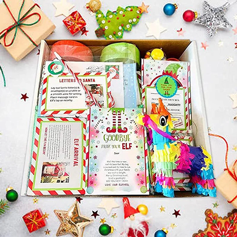 

Рождественский календарь с обратным отсчетом, Подарочная коробка «сделай сам», 24 дня, детский подарок на Рождество, украшение, подвесное украшение для дома, игрушка на день рождества
