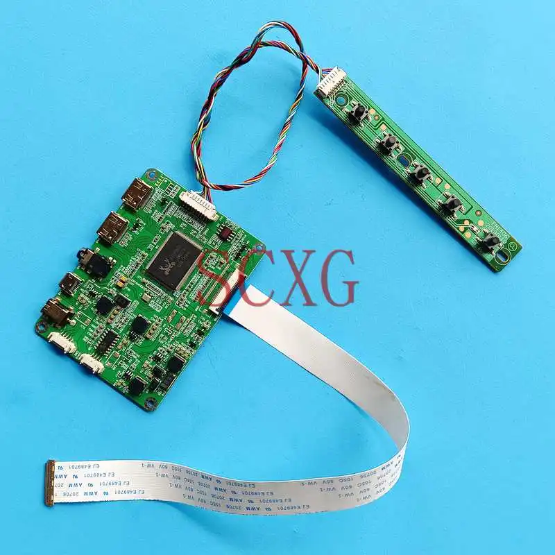 

Fit G156HTN01 G156HAN02 B156HTN03 G156HAN03 DIY Kit 1920*1080 30-Pin EDP Controller Drive Board 15.6" 2Mini-HDMI Laptop Display