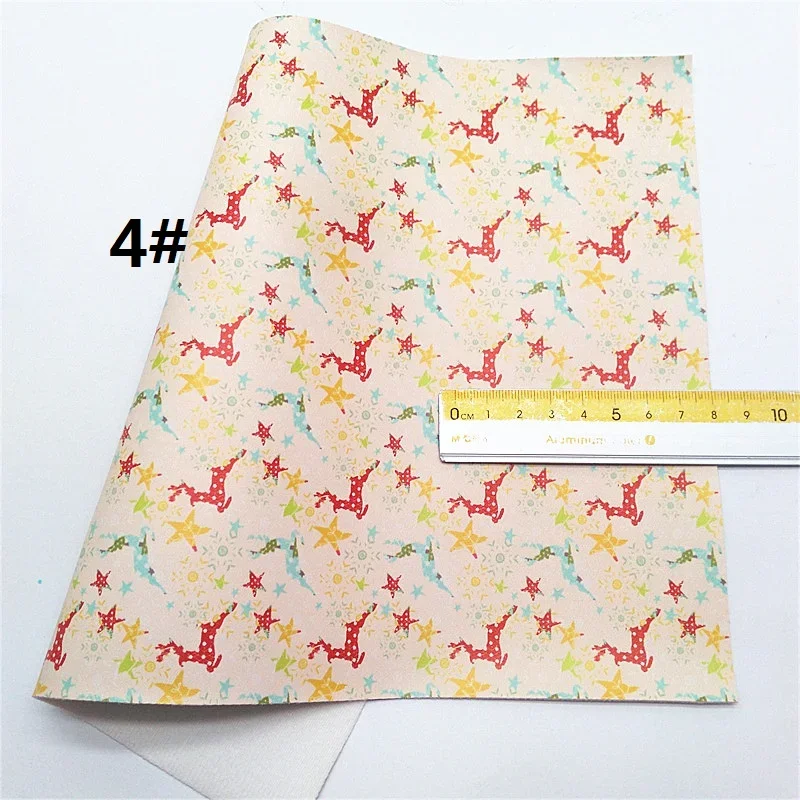 Рождественские простыни из искусственной кожи гладкой синтетической с