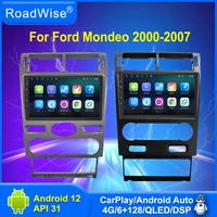 roadwise android auto radio multimedia player carplay for ford mondeo 2000 2004 2005 2006 2007 4g wifi dvd gps 2din autostereo