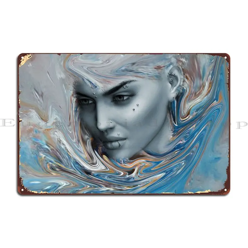 

Face Metal Sign Club Bar Club Designing Iron Club Tin Sign Poster